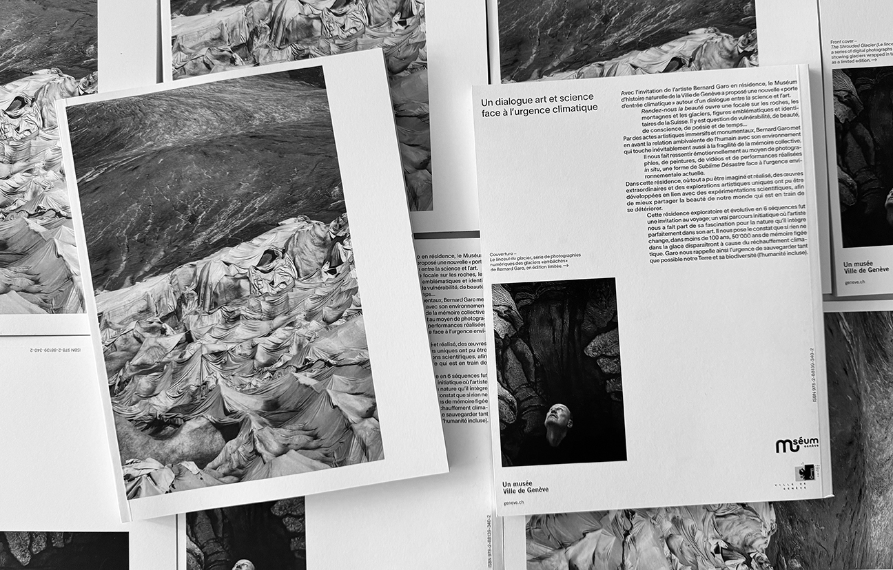 Fabien-cuffel-typographiste-graphiste_typosuisse_swissgraphicdesign_Couverture-Edition_Artiste_Garo_Rendez-nous-la-beaute_Glacier_Museum_Geneve