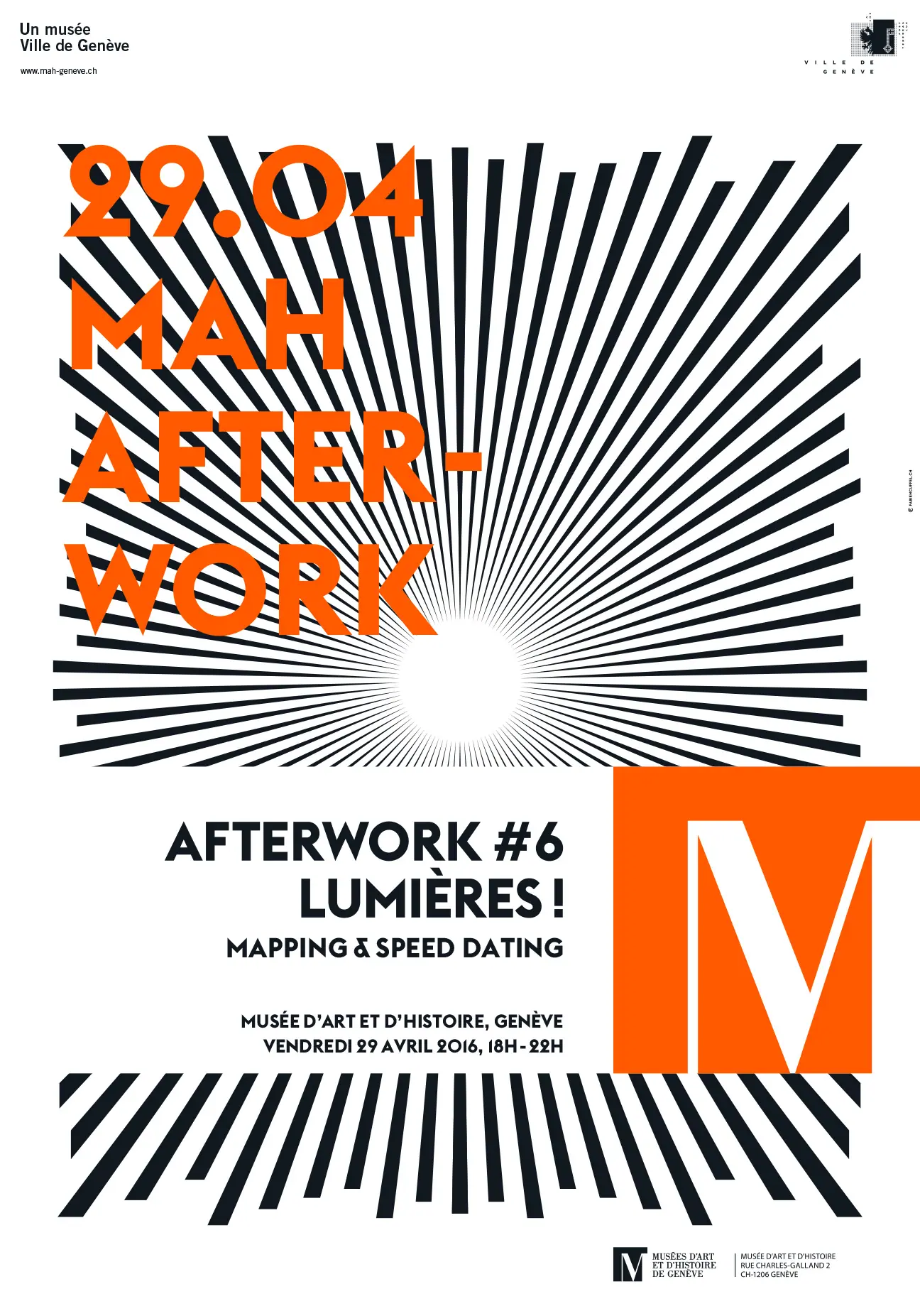 Affiche Mah AFTERWORK 2