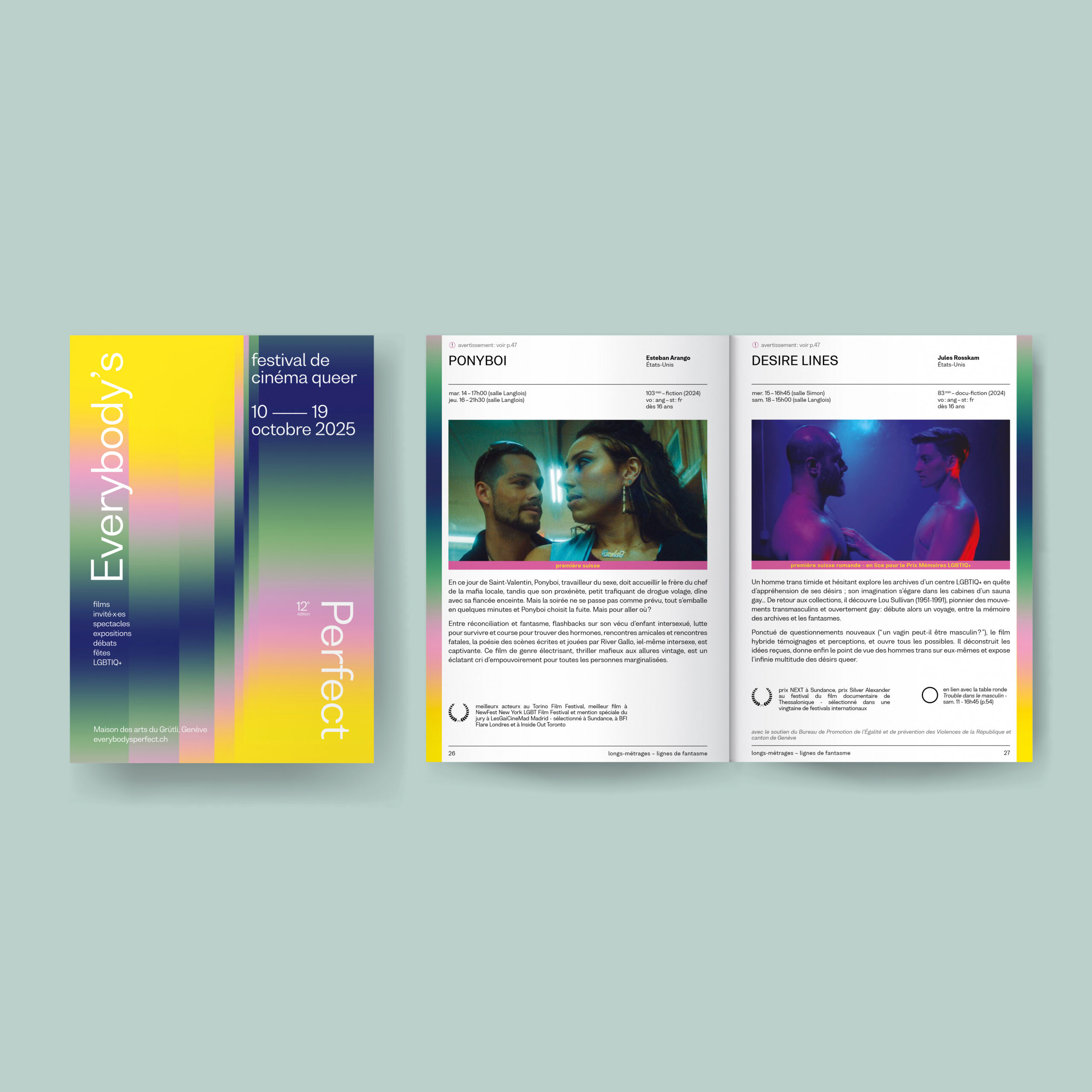 Fabien_Cuffel_Typographiste_Geneve_Graphiste_International_Queer_Film_Festival-LGBTQIA_2025-Edition-Depliant